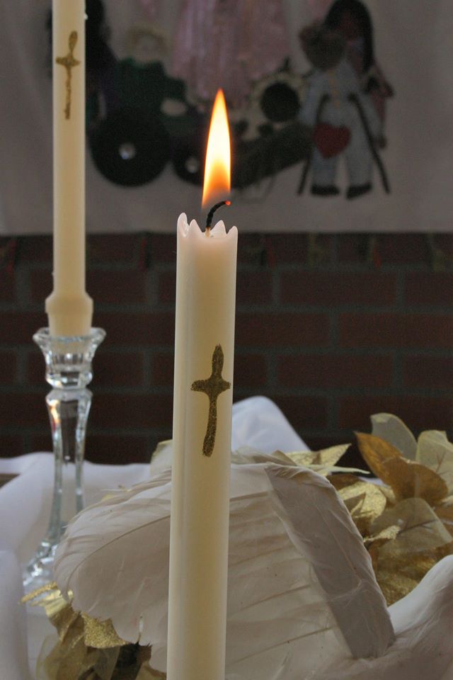 Peaceful church garden